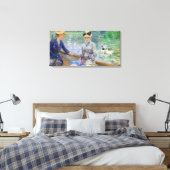 Berthe Morisot - Zomer dag Canvas Afdruk (Insitu (Slaapkamer))