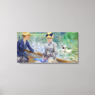 Berthe Morisot - Zomer dag Canvas Afdruk