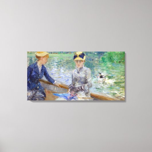 Berthe Morisot - Zomer dag Canvas Afdruk (Voorkant)