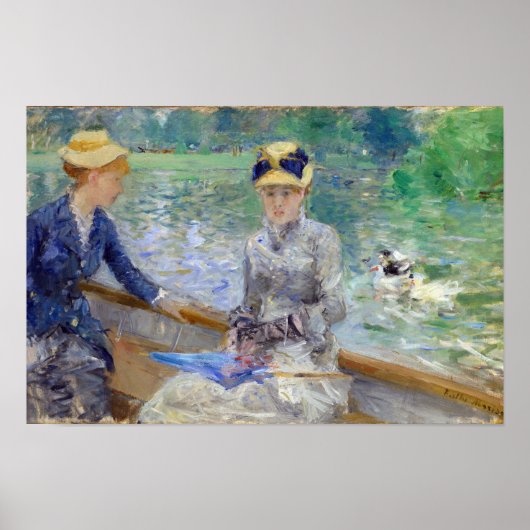 Berthe Morisot - Zomer dag Poster (Voorkant)