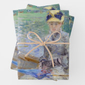 Berthe Morisot - Zomerdag Inpakpapier Vel (In situ)