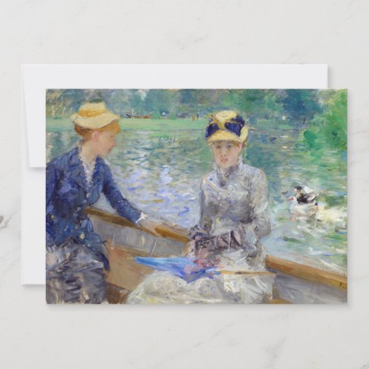 Berthe Morisot - Zomerdag Kaart (Voorkant)