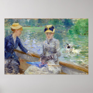 Berthe Morisot - Zomer's Dag Poster