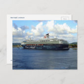 Berthed in Bonaire Briefkaart (Voorkant / Achterkant)