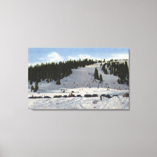 Berthoud Pass, Colorado Canvas Afdruk (Voorkant)