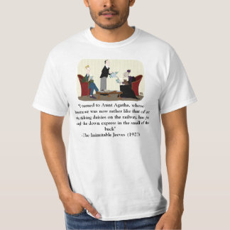 bertie__jeeves_and_aunt_agatha_by_edgar1975-d45... t-shirt