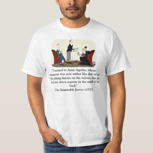 bertie__jeeves_and_aunt_agatha_by_edgar1975-d45... t-shirt (Voorkant)