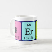 Bertine periodieke tabel naam mok (Voorkant links)