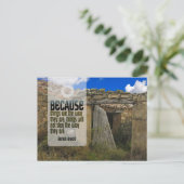 Bertolt Brecht Inspirerend Quote "Veranderen" Briefkaart (Staand voorkant)