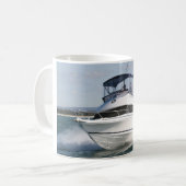 Bertram 25 Boat Coffee Mok Cup (Voorkant links)