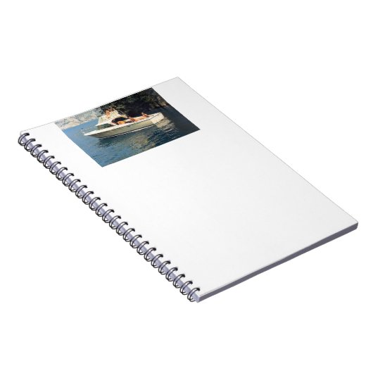 Bertram 25 Boats-laptopschrijfpad Notitieboek (Rechterzijde)