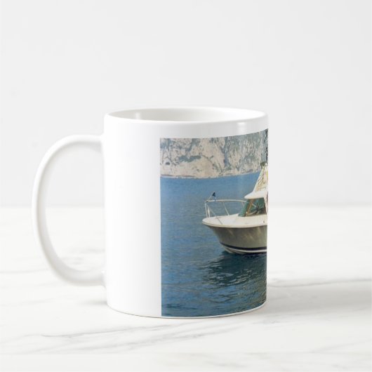 Bertram Boats Retro Coffee Mok Cup keramiek (Links)