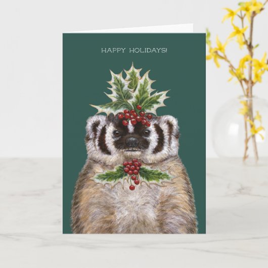 Bertrand de badger kaart (Gele Bloem)