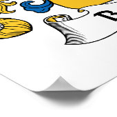 Bertrand Family Crest Poster (Hoek)