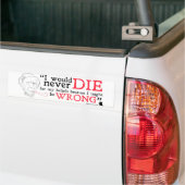 Bertrand Russell Bumpersticker (Op Truck)