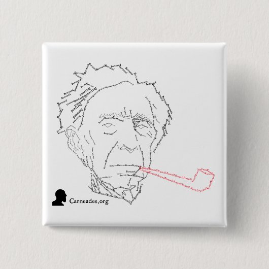 Bertrand Russell Button (Voorkant)