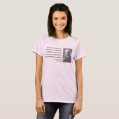 Bertrand Russell Citaat 3b T-shirt (Voorkant volledig)