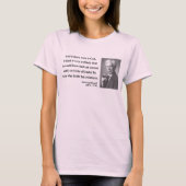 Bertrand Russell Citaat 3b T-shirt (Voorkant)