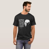 Bertrand Russell Humanism - T-shirt (Voorkant volledig)