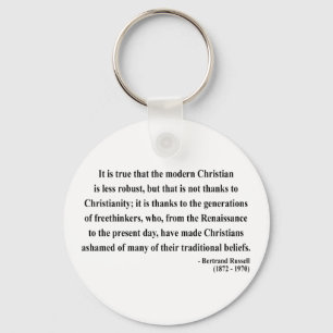 Bertrand Russell Quote 6a Sleutelhanger