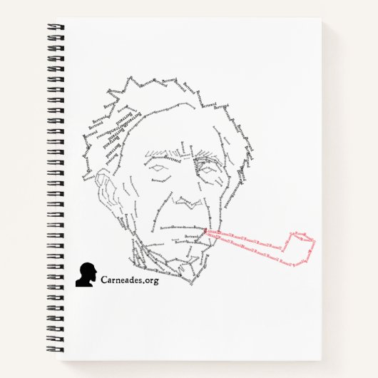 Bertrand Russell Spiral-laptop Notitieboek (Voorkant)