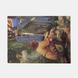 Bertuccio's Bride (door Edward Robert Hughes) Deurmat