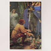 Bertuccio's Bride (door Edward Robert Hughes) Legpuzzel (Verticaal)