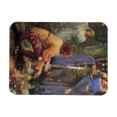 Bertuccio's Bride (door Edward Robert Hughes) Magneet (Horizontaal)