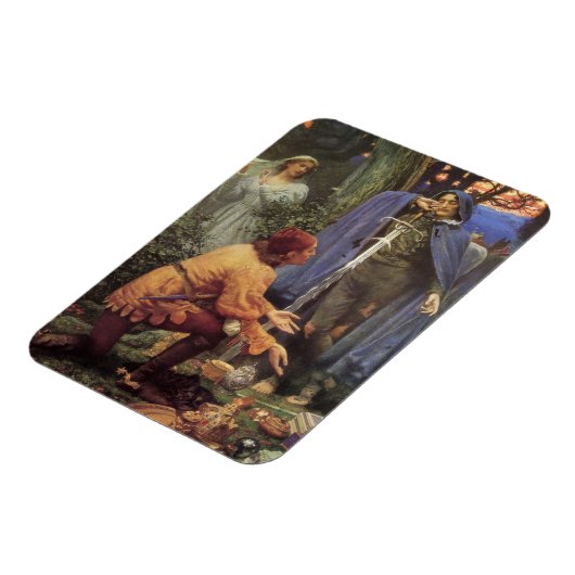 Bertuccio's Bride (door Edward Robert Hughes) Magneet (Linkerzijde)