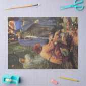 Bertuccio's Bride (door Edward Robert Hughes) Tissuepapier (Craft)