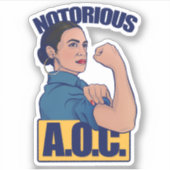 berucht AOC Sticker (Voorkant)