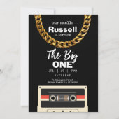 Beruchte 1 1e verjaardag uitnodiging (Voorkant)