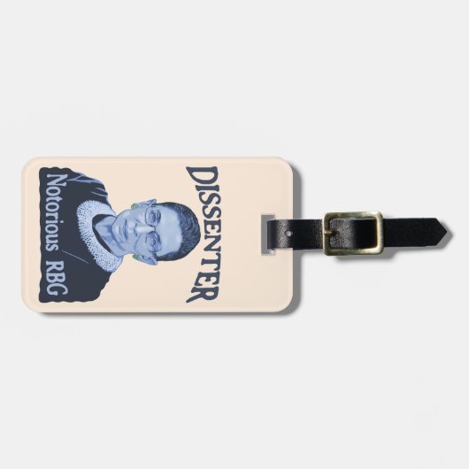 beruchte dissidenter bagagelabel (Voorkant horizontaal)