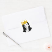 Beruchte Kamala Harris Ronde Sticker (Envelop)