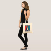 Beruchte Notaris Grappige Parodie Tote Bag (Voorkant (model))