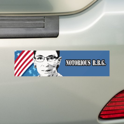 beruchte R.B.G. Bumpersticker (Op auto)