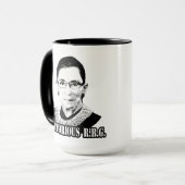beruchte R.B.G. - Ruth Bader Ginsburg Mok (Voorkant links)