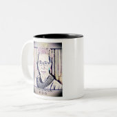 beruchte R.B.G. Tweekleurige Koffiemok (Voorkant links)