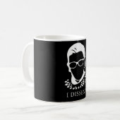 beruchte RBG - I Dissent Koffiemok (Voorkant links)