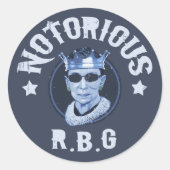 beruchte RBG III Ronde Sticker (Voorkant)