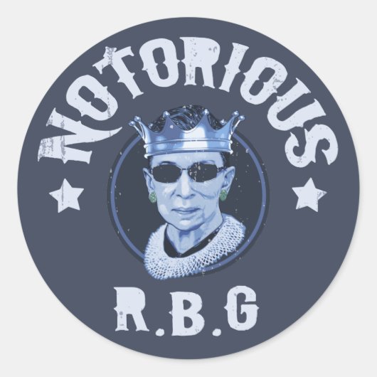beruchte RBG III Ronde Sticker (Voorkant)