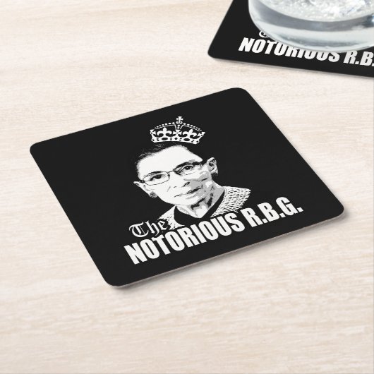 beruchte RBG Kartonnen Onderzetters (Schuin)