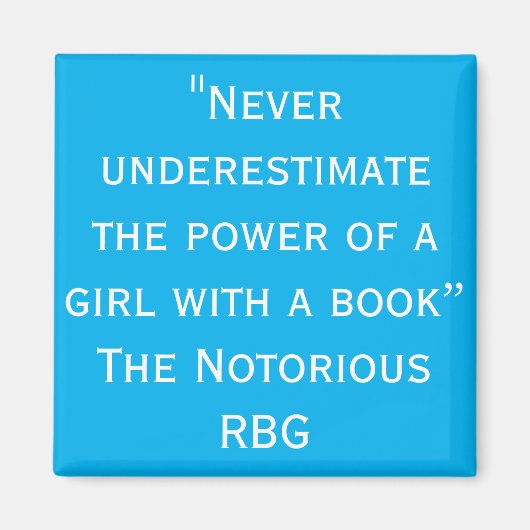 beruchte RBG onderschat Magnet nooit (Voorkant)