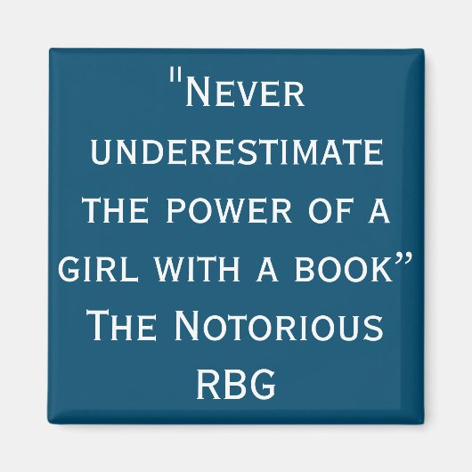 beruchte RBG onderschat Magnet nooit (Voorkant)