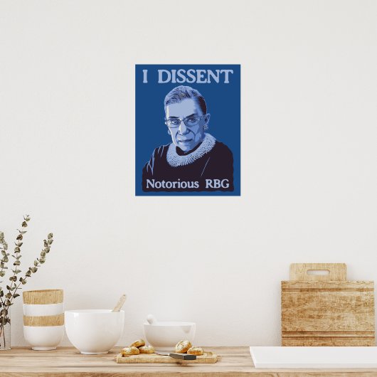 beruchte RBG Poster (Keuken)