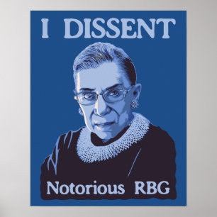 beruchte RBG Poster