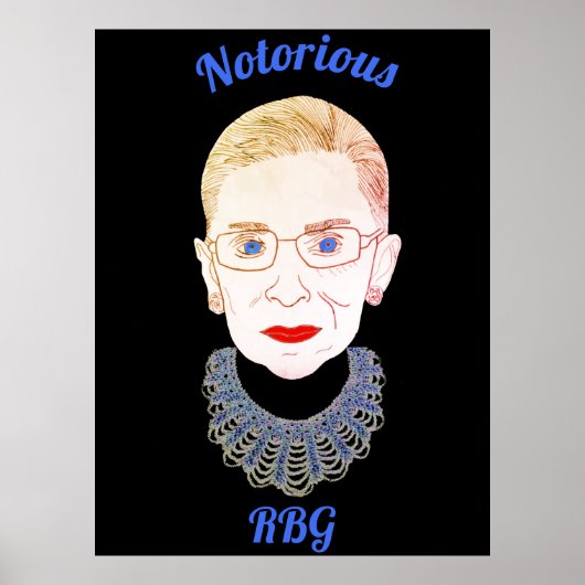 beruchte RBG Poster (Voorkant)