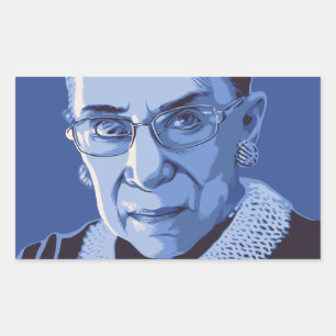 beruchte RBG Rechthoekige Sticker