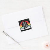  Beruchte RBG Ruth Bader Ginsburg Dames Vierkante Sticker (Envelop)
