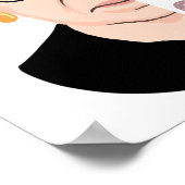 beruchte RBG Ruth Bader Ginsburg Poster (Hoek)